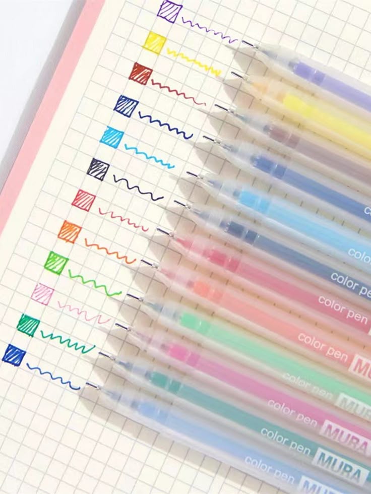 colorful pen
